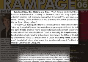 2006 - VCU Alumni Stars Announcement